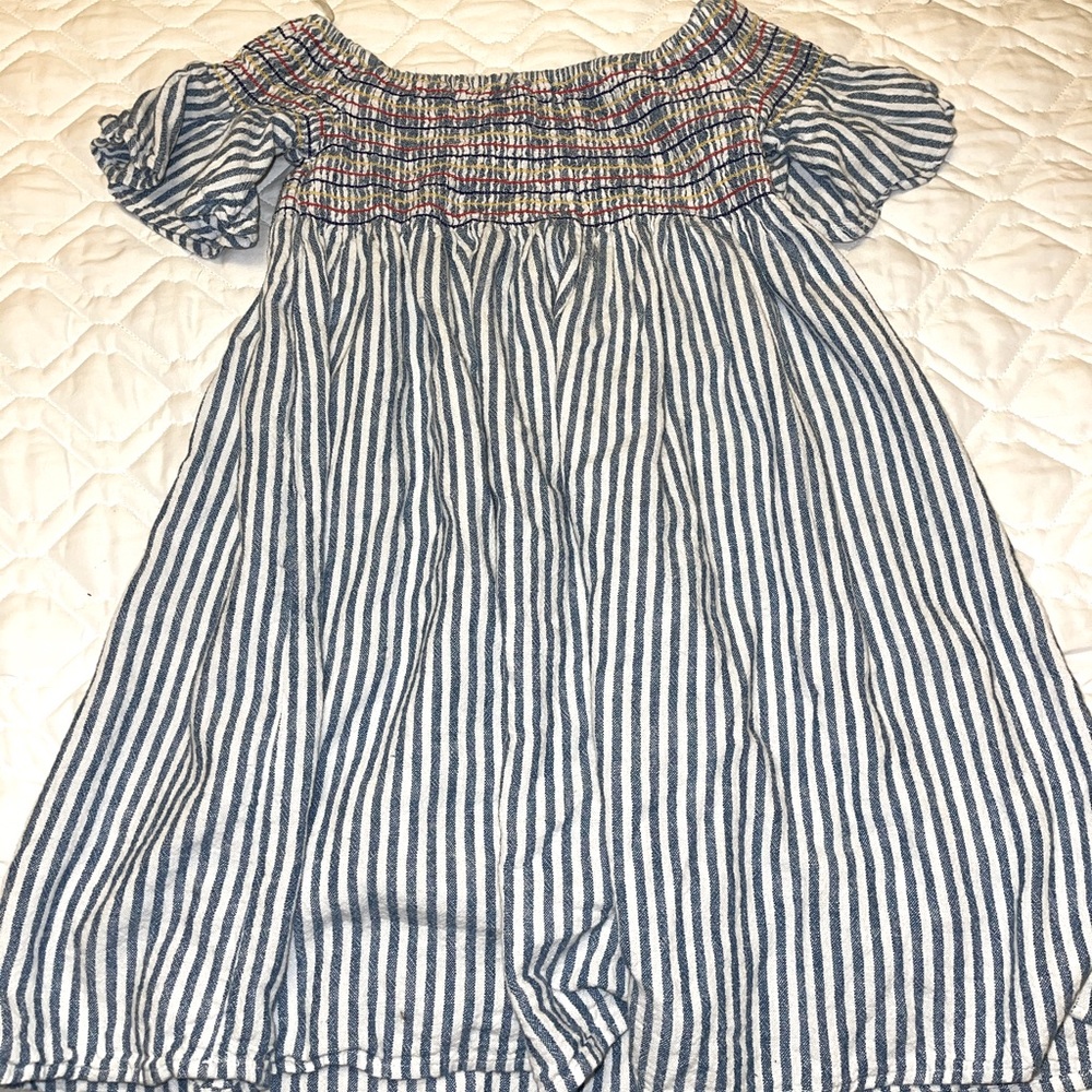 Cat and Jack off the shoulder girls sundress.